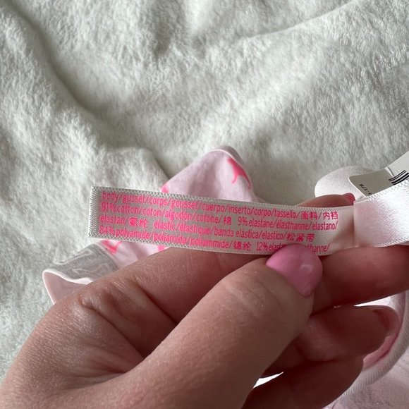 PINK Victoria's Secret christmas boxer boyshort underwear panties medium nwt - Picture 7 of 7